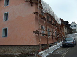 Kalkputz, Kalkgrund und Deckputz mit Sumpfkalk