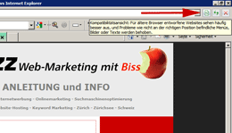 Kompatilitätsmodus IE8 - Internet Explorer 8